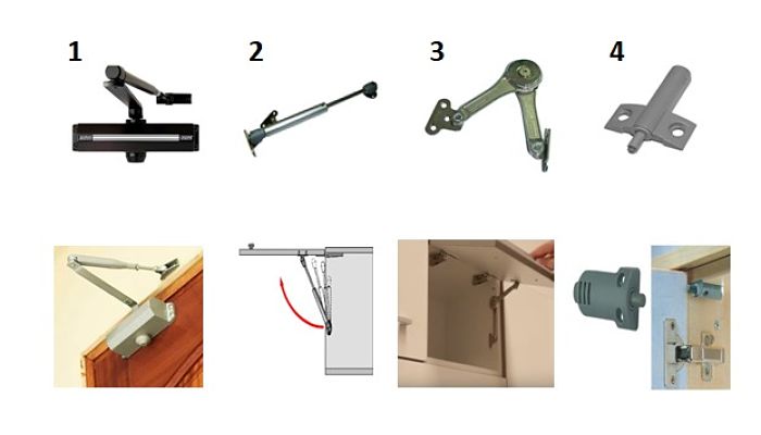 los accesorios para puertas y ventanas usados en la carpintería!