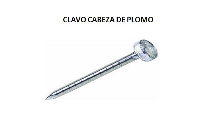 CLAVO CABEZA DE PLOMO
