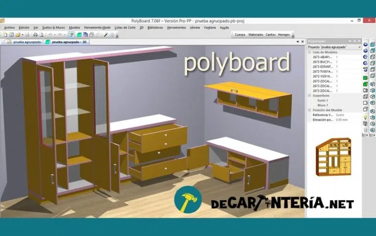 Software de Diseño de carpintería Polyboard