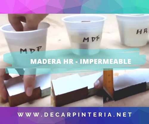 HR MADERA IMPERMEABLE