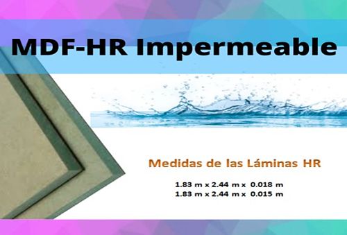 MDF HR Impermeable